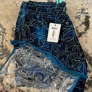 Capelle Foggy Palms Swim Trunks